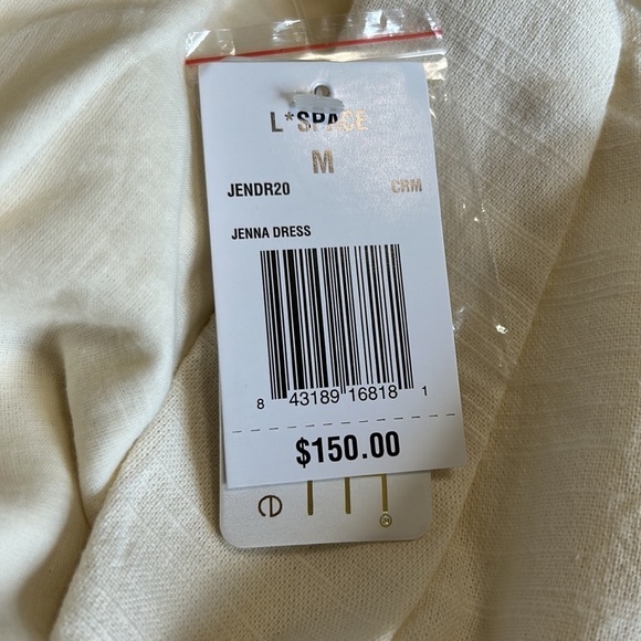 LSPACE Jenna Dress Cream White double breasted Blazer dress SZ M NEW - Picture 14 of 16